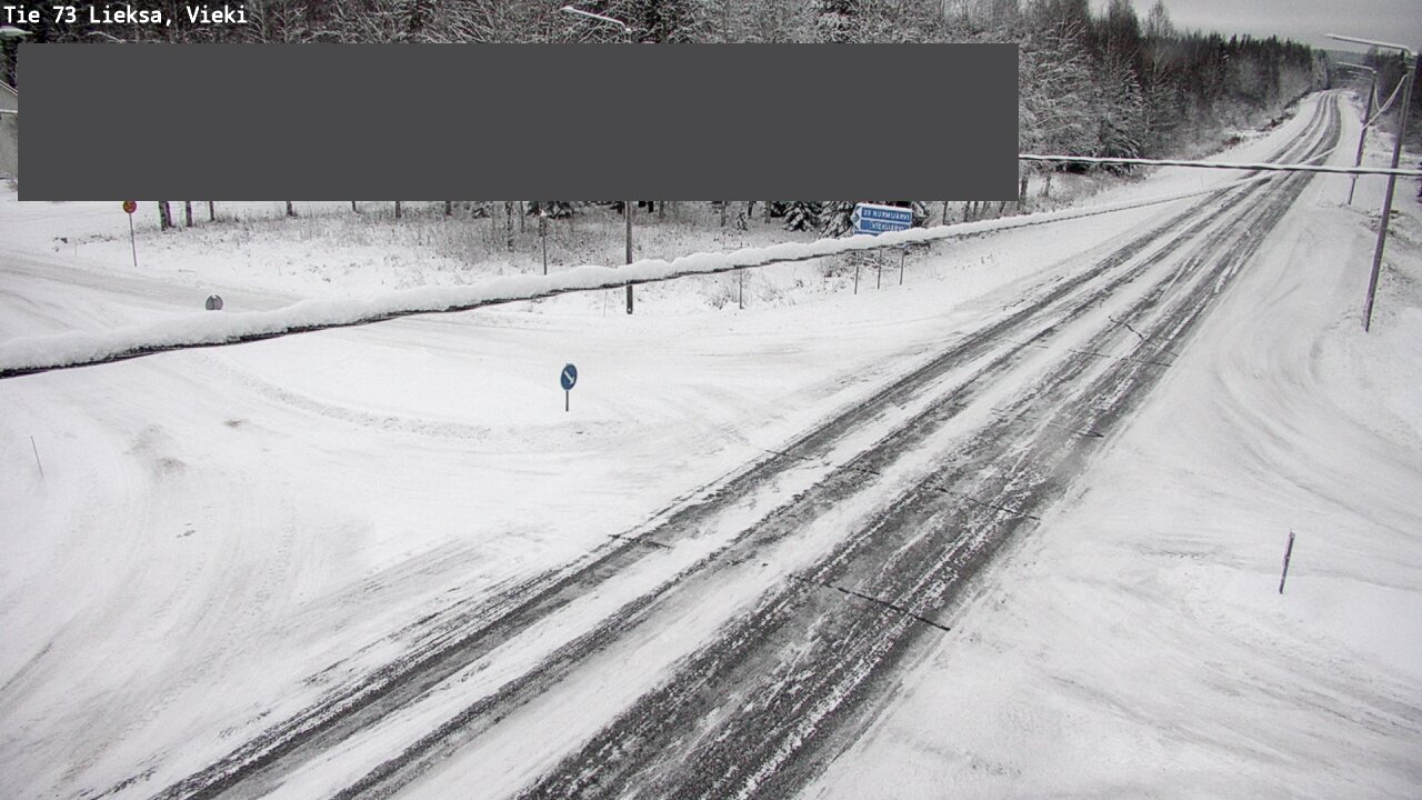 Weather Camera Image Road 73 Lieksa, Vieki, Lieksa, Pohjois-Karjala