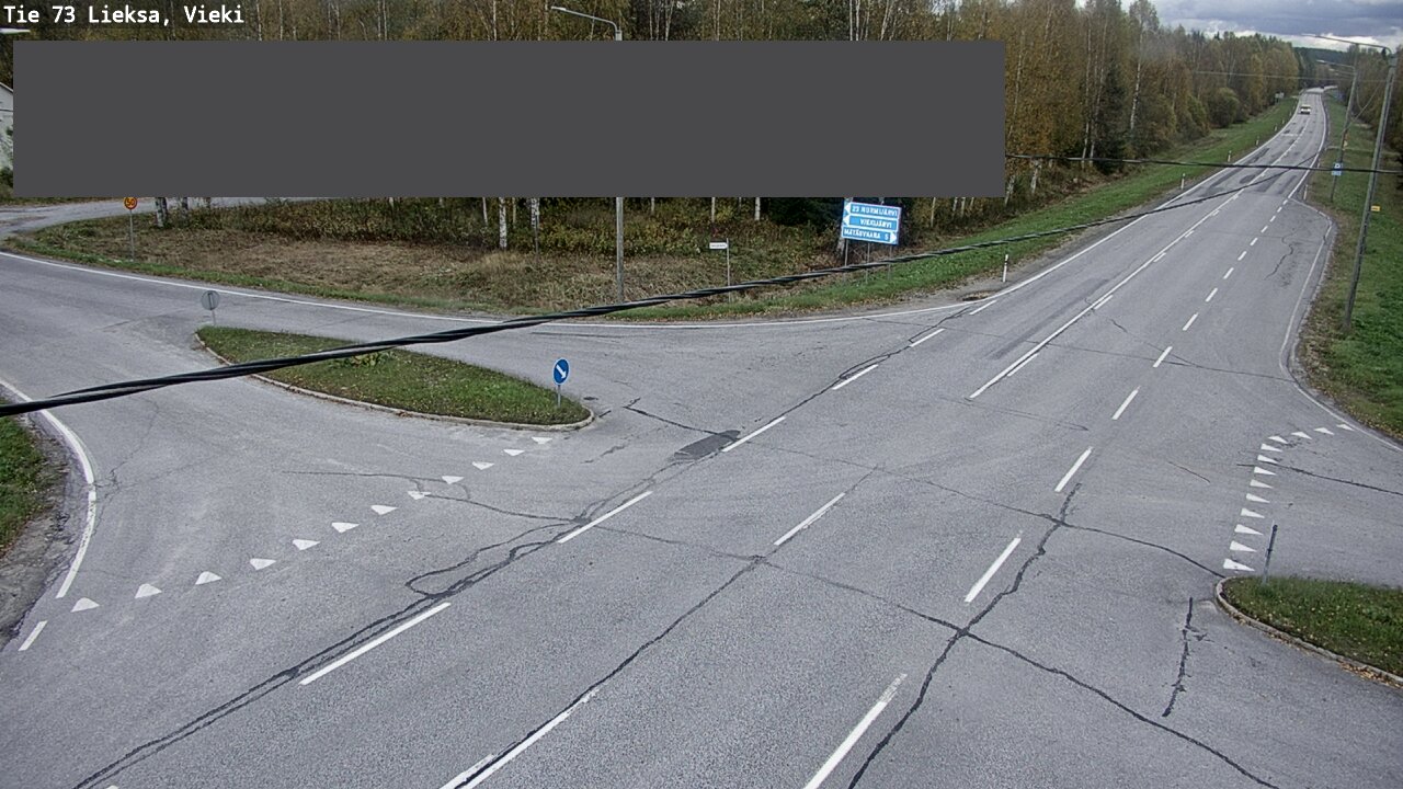Kelikamerat Kuva Tie 73 Lieksa; Vieki, Lieksa, Pohjois-Karjala