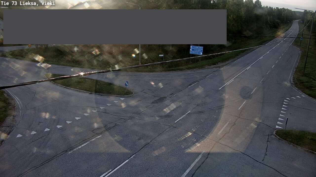 Weather Camera Image Väg 73 Lieksa, Vieki, Lieksa, Pohjois-Karjala