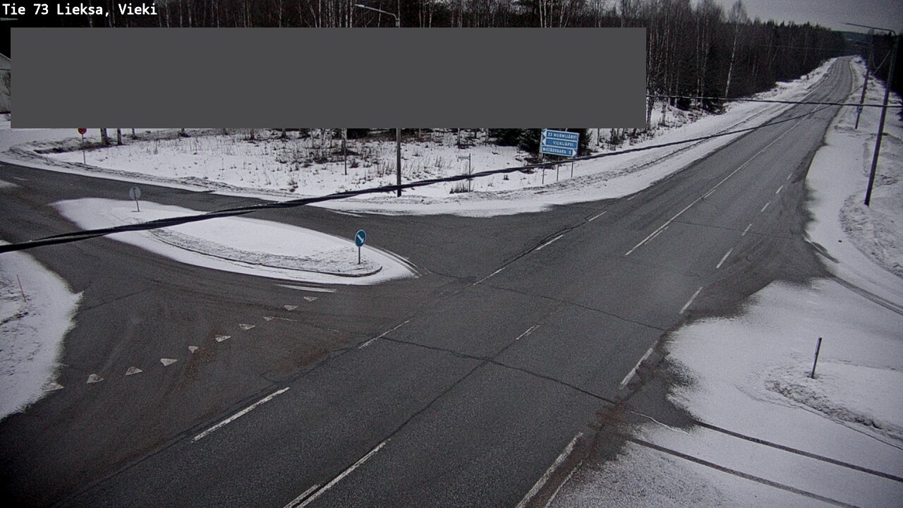 Kelikamerat Kuva Tie 73 Lieksa; Vieki, Lieksa, Pohjois-Karjala