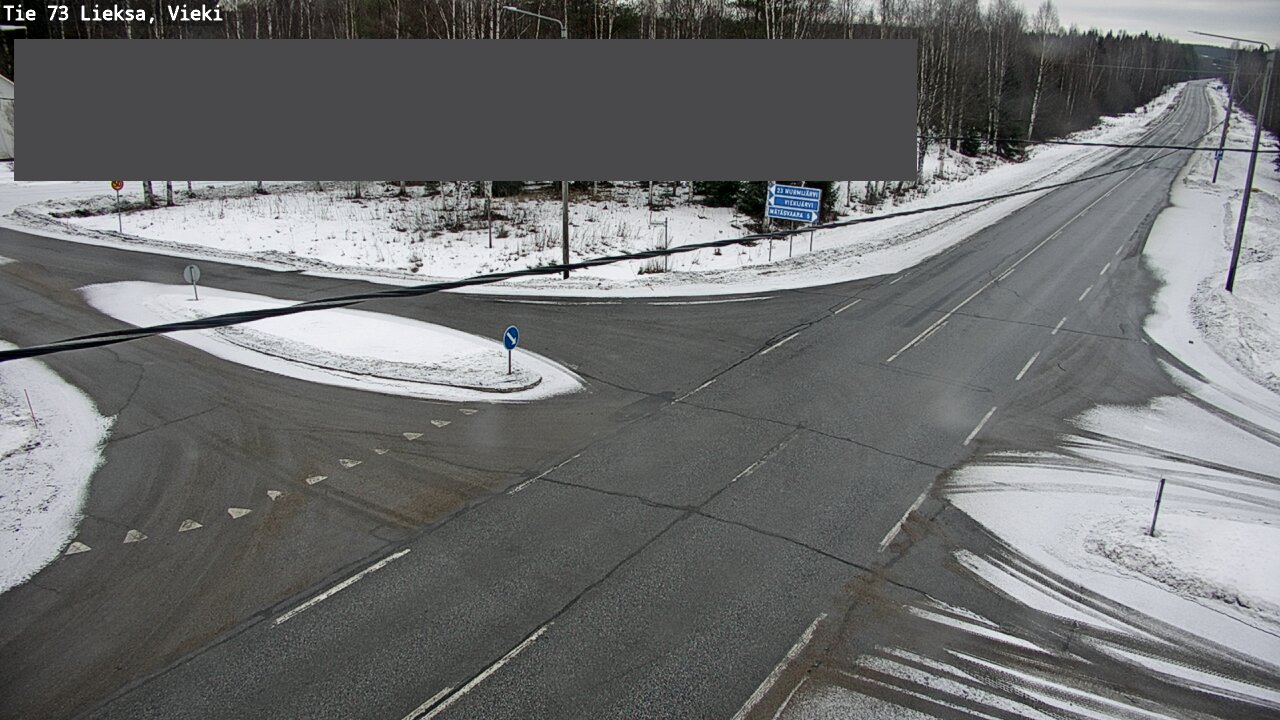 Kelikamerat Kuva Tie 73 Lieksa; Vieki, Lieksa, Pohjois-Karjala