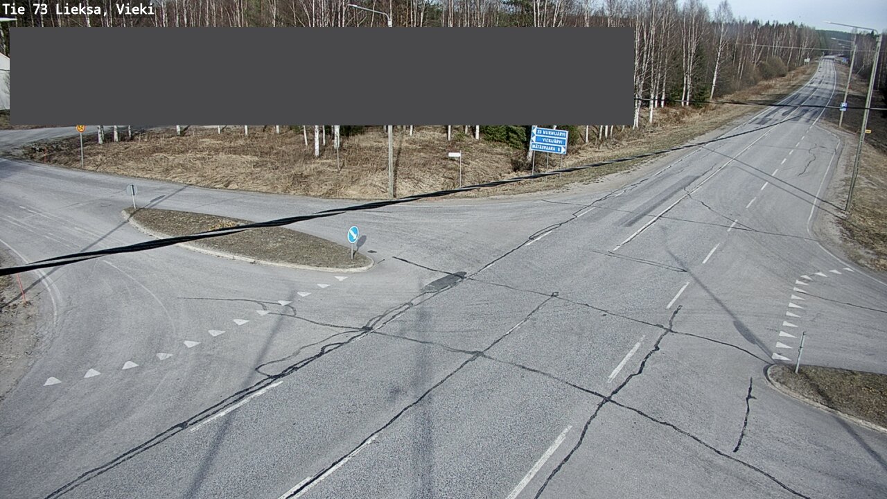 Kelikamerat Kuva Tie 73 Lieksa; Vieki, Lieksa, Pohjois-Karjala