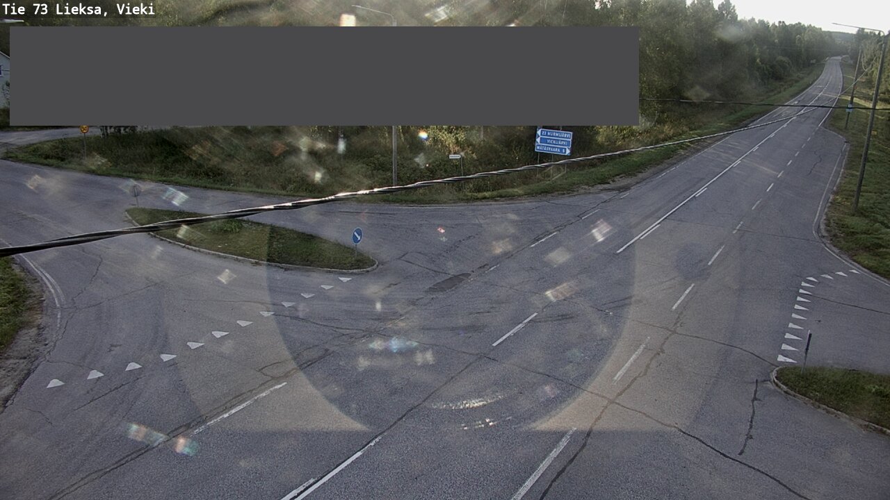 Weather Camera Image Väg 73 Lieksa, Vieki, Lieksa, Pohjois-Karjala