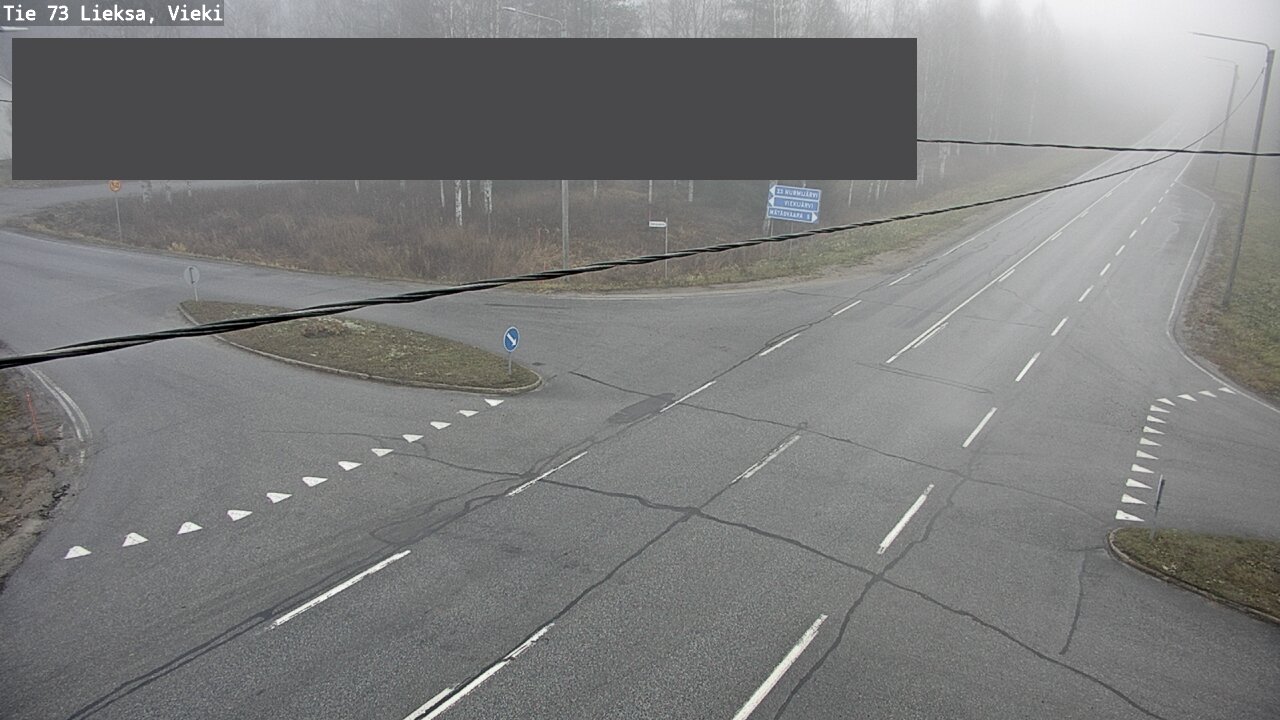 Kelikamerat Kuva Tie 73 Lieksa; Vieki, Lieksa, Pohjois-Karjala