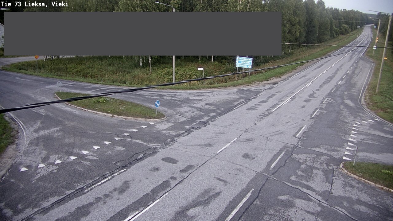 Kelikamerat Kuva Tie 73 Lieksa; Vieki, Lieksa, Pohjois-Karjala