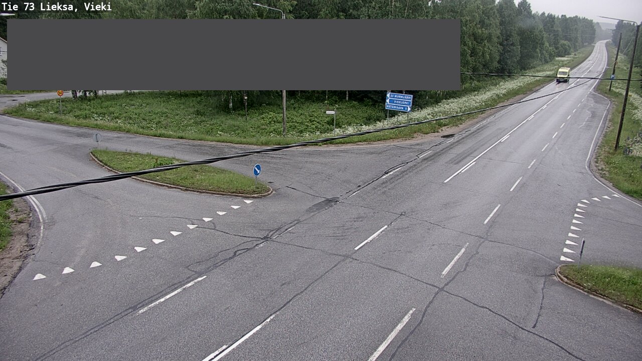 Kelikamerat Kuva Tie 73 Lieksa; Vieki, Lieksa, Pohjois-Karjala
