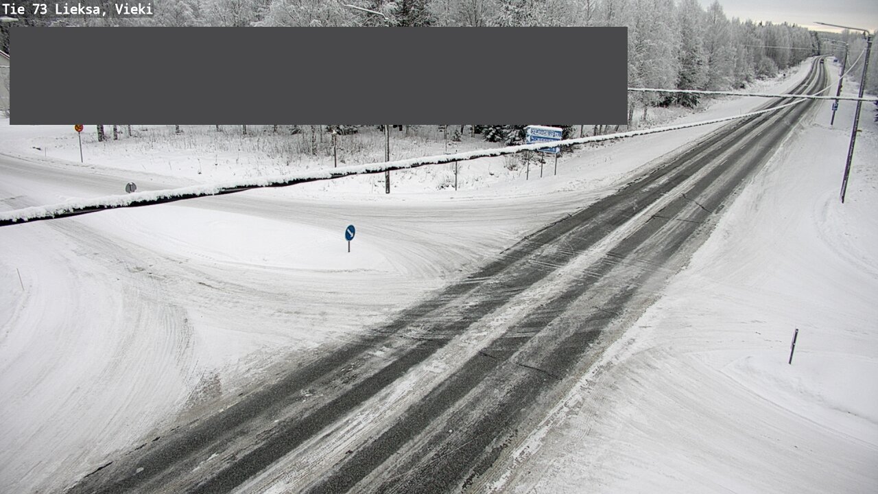 Weather Camera Image Väg 73 Lieksa, Vieki, Lieksa, Pohjois-Karjala
