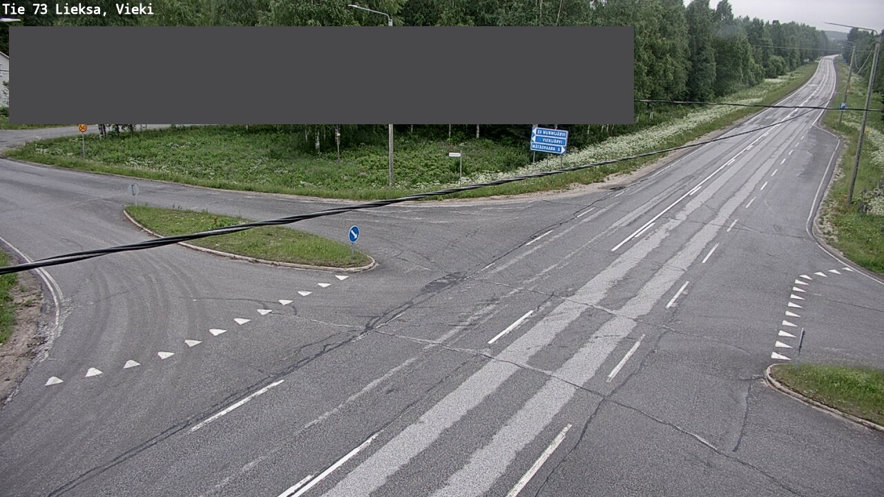 Kelikamerat Kuva Tie 73 Lieksa; Vieki, Lieksa, Pohjois-Karjala