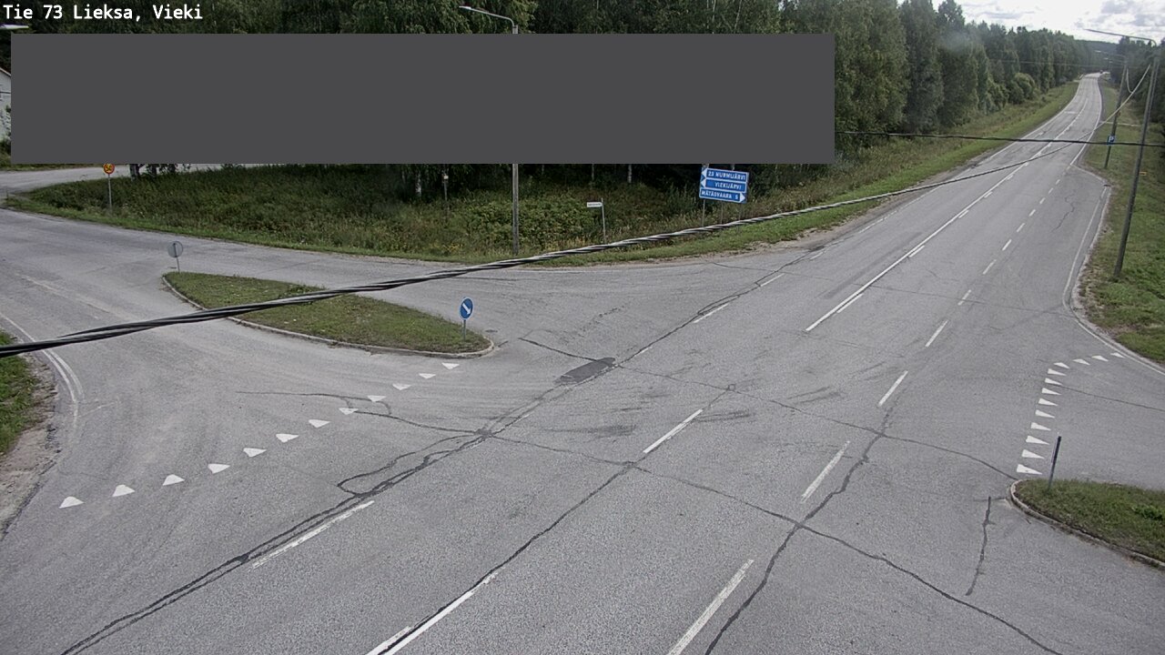 Weather Camera Image Road 73 Lieksa, Vieki, Lieksa, Pohjois-Karjala