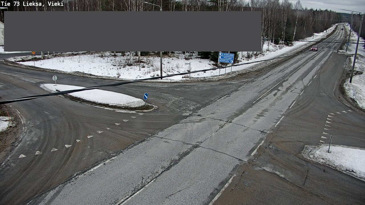 Kelikamerat Kuva Tie 73 Lieksa; Vieki, Lieksa, Pohjois-Karjala