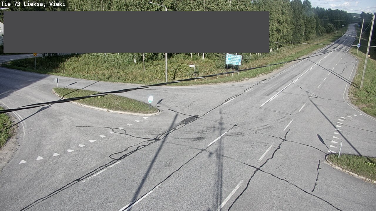 Kelikamerat Kuva Tie 73 Lieksa; Vieki, Lieksa, Pohjois-Karjala