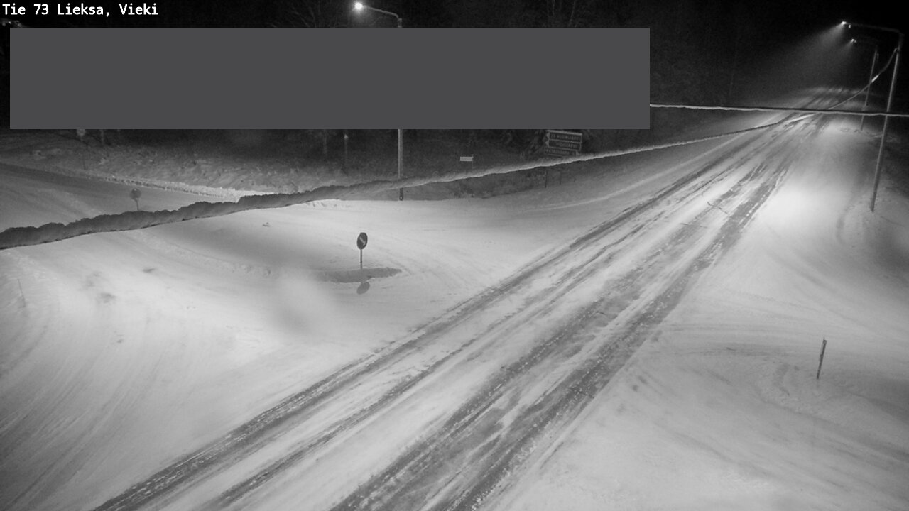 Weather Camera Image Road 73 Lieksa, Vieki, Lieksa, Pohjois-Karjala