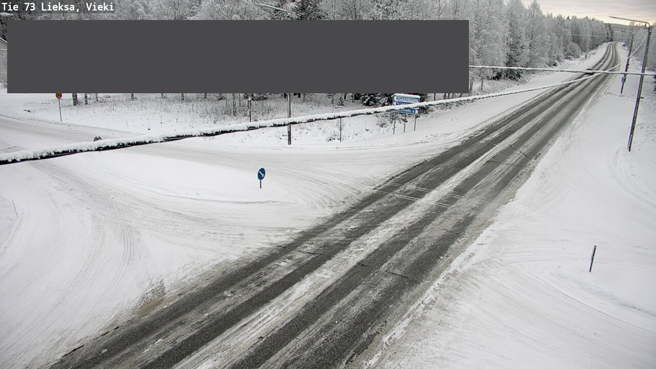 Kelikamerat Kuva Tie 73 Lieksa; Vieki, Lieksa, Pohjois-Karjala