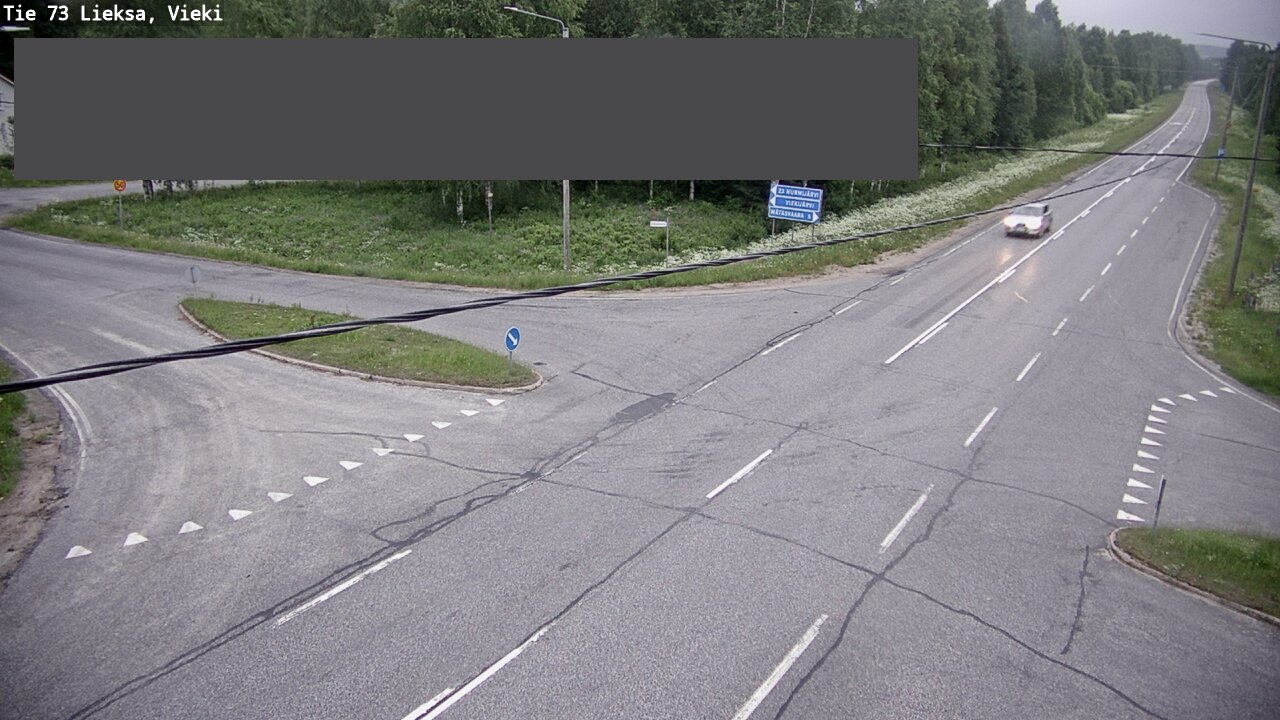 Kelikamerat Kuva Tie 73 Lieksa; Vieki, Lieksa, Pohjois-Karjala