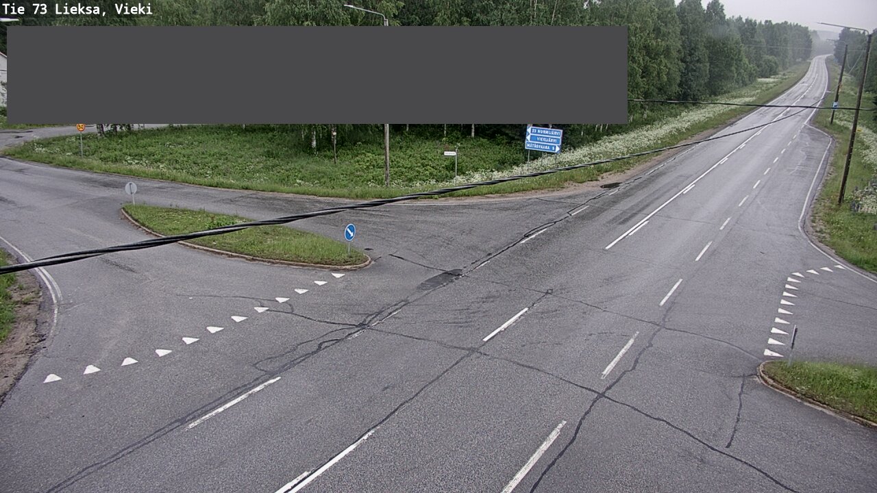 Kelikamerat Kuva Tie 73 Lieksa; Vieki, Lieksa, Pohjois-Karjala