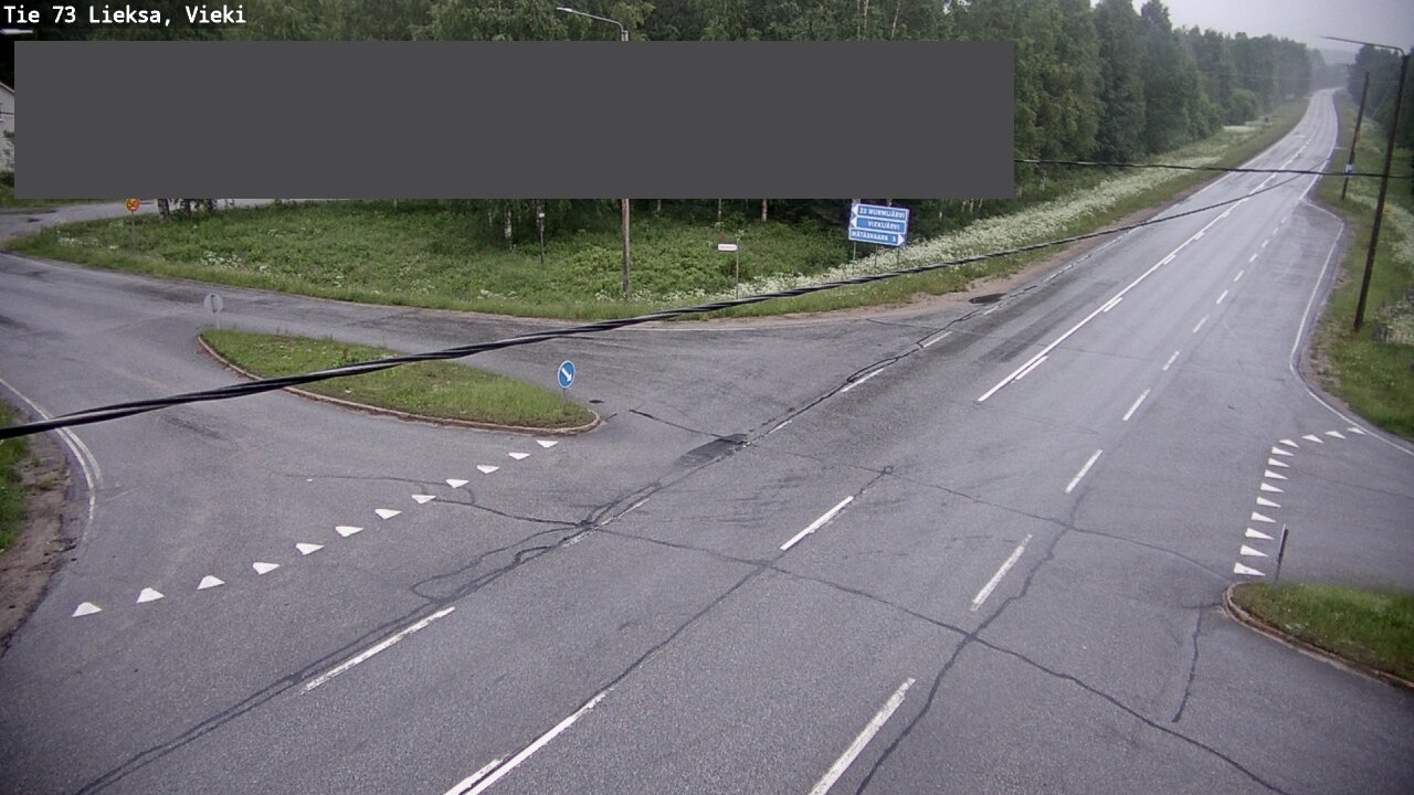 Kelikamerat Kuva Tie 73 Lieksa; Vieki, Lieksa, Pohjois-Karjala