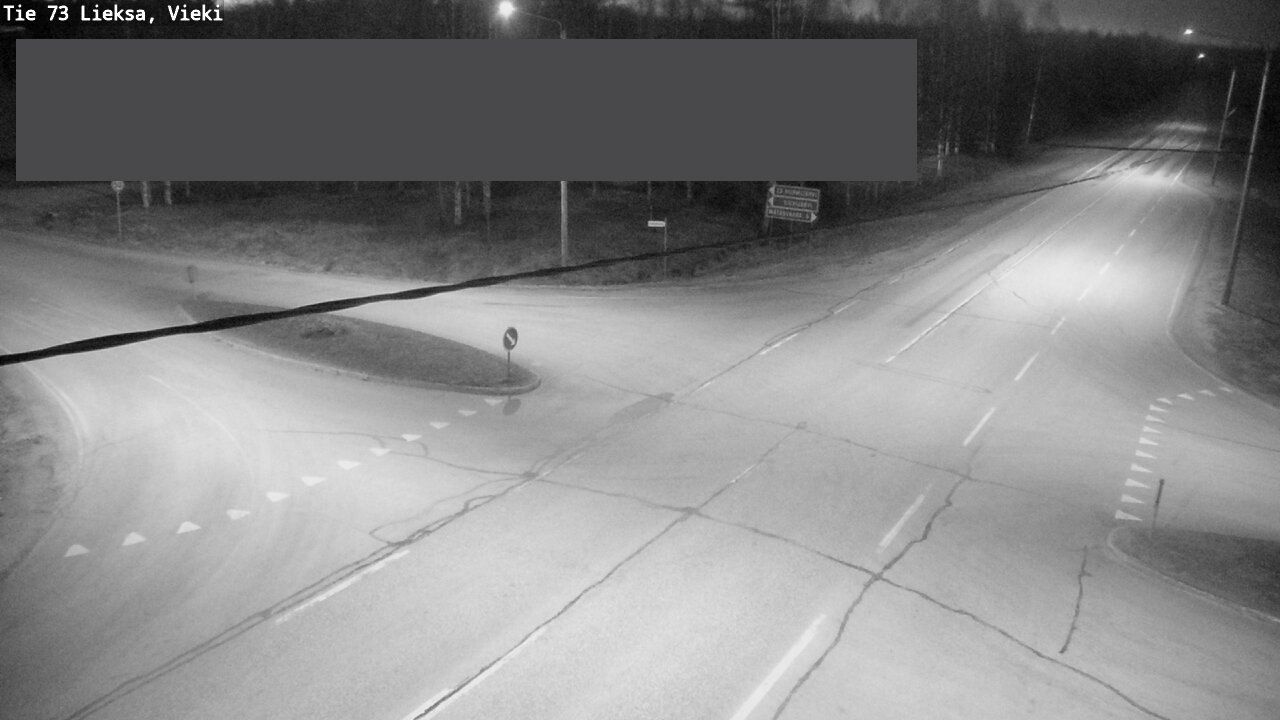 Weather Camera Image Väg 73 Lieksa, Vieki, Lieksa, Pohjois-Karjala
