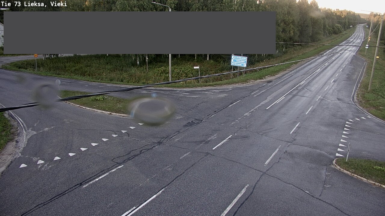 Kelikamerat Kuva Tie 73 Lieksa; Vieki, Lieksa, Pohjois-Karjala