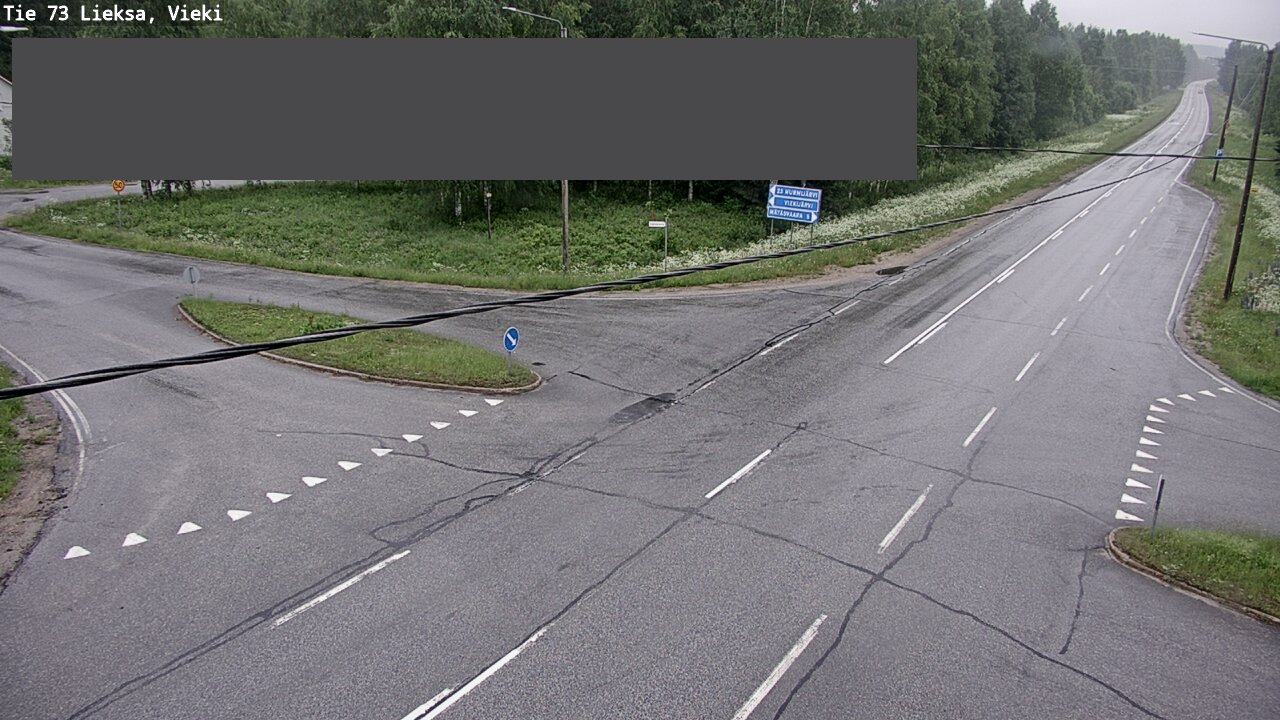 Kelikamerat Kuva Tie 73 Lieksa; Vieki, Lieksa, Pohjois-Karjala