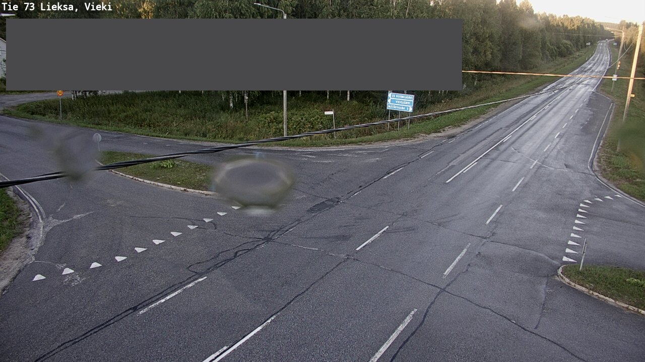 Kelikamerat Kuva Tie 73 Lieksa; Vieki, Lieksa, Pohjois-Karjala