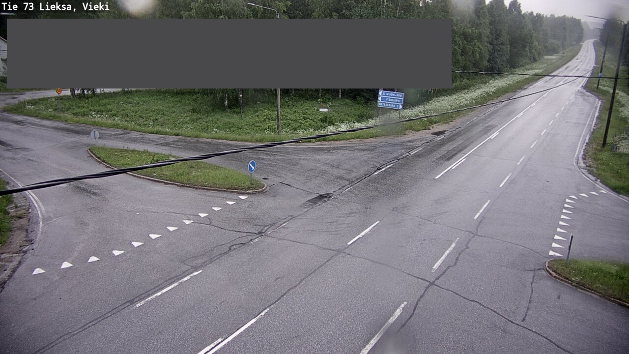 Kelikamerat Kuva Tie 73 Lieksa; Vieki, Lieksa, Pohjois-Karjala