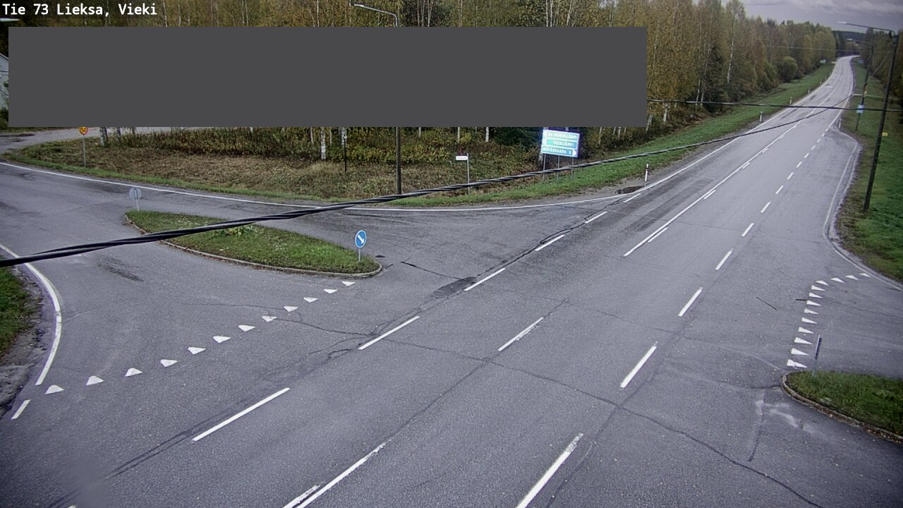 Weather Camera Image Road 73 Lieksa, Vieki, Lieksa, Pohjois-Karjala