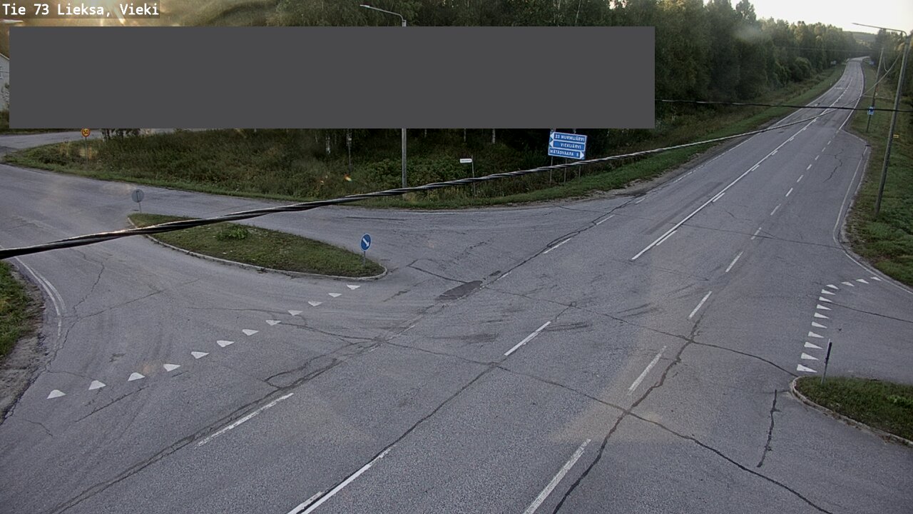 Weather Camera Image Väg 73 Lieksa, Vieki, Lieksa, Pohjois-Karjala