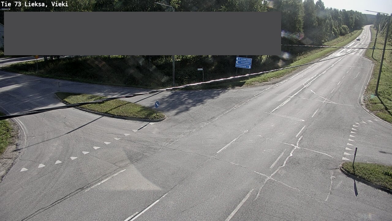 Weather Camera Image Road 73 Lieksa, Vieki, Lieksa, Pohjois-Karjala