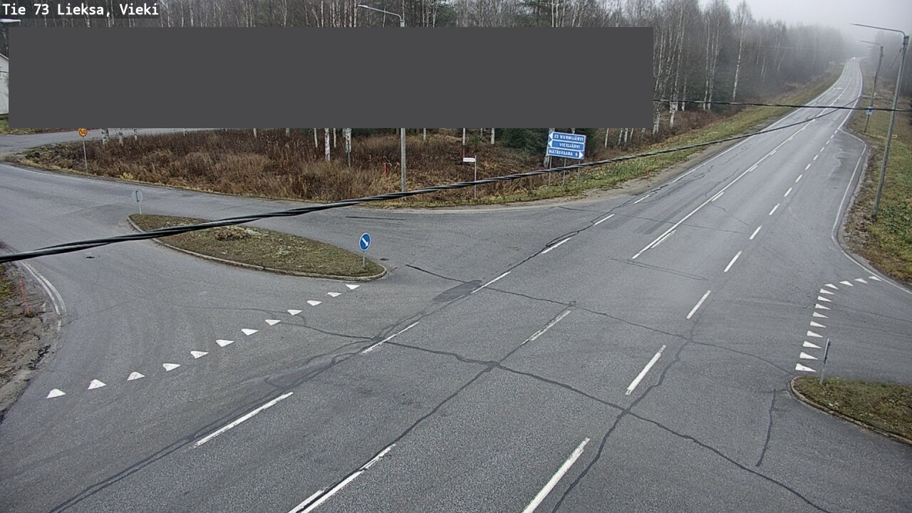 Kelikamerat Kuva Tie 73 Lieksa; Vieki, Lieksa, Pohjois-Karjala