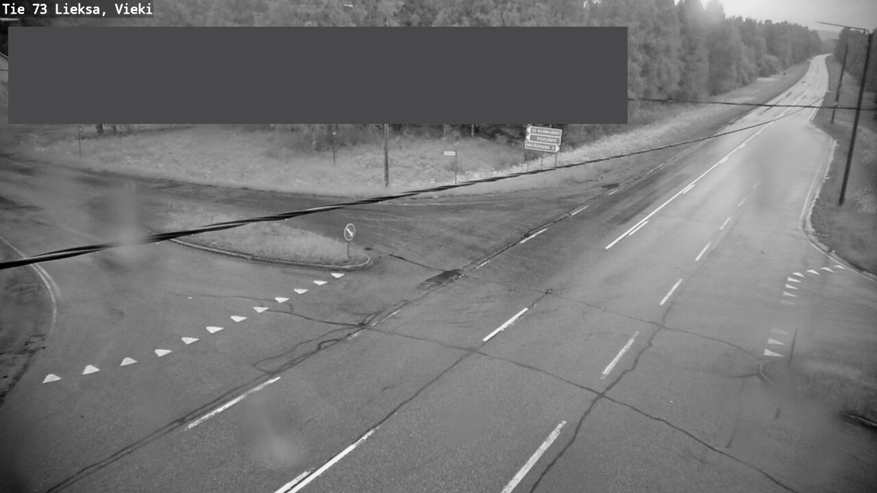 Kelikamerat Kuva Tie 73 Lieksa; Vieki, Lieksa, Pohjois-Karjala