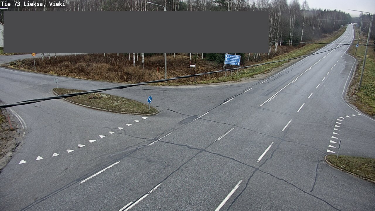 Kelikamerat Kuva Tie 73 Lieksa; Vieki, Lieksa, Pohjois-Karjala