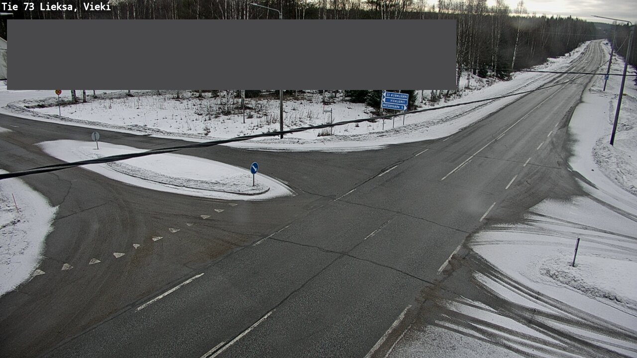 Kelikamerat Kuva Tie 73 Lieksa; Vieki, Lieksa, Pohjois-Karjala