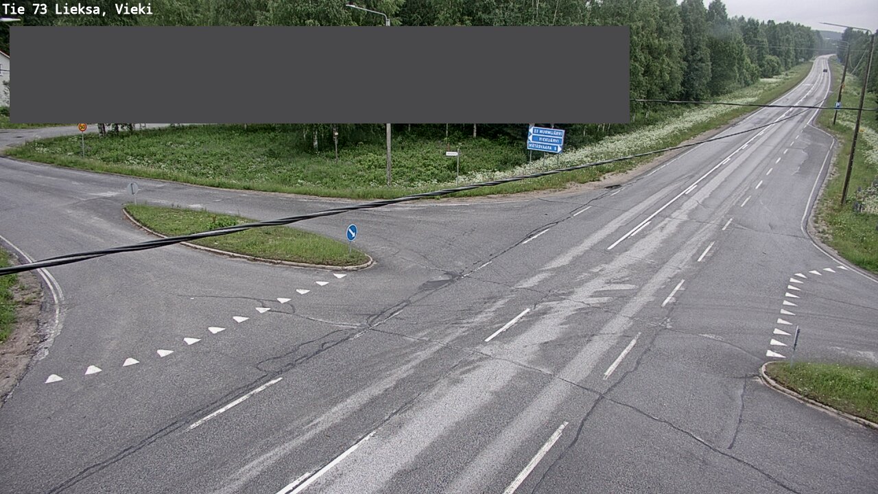 Weather Camera Image Väg 73 Lieksa, Vieki, Lieksa, Pohjois-Karjala