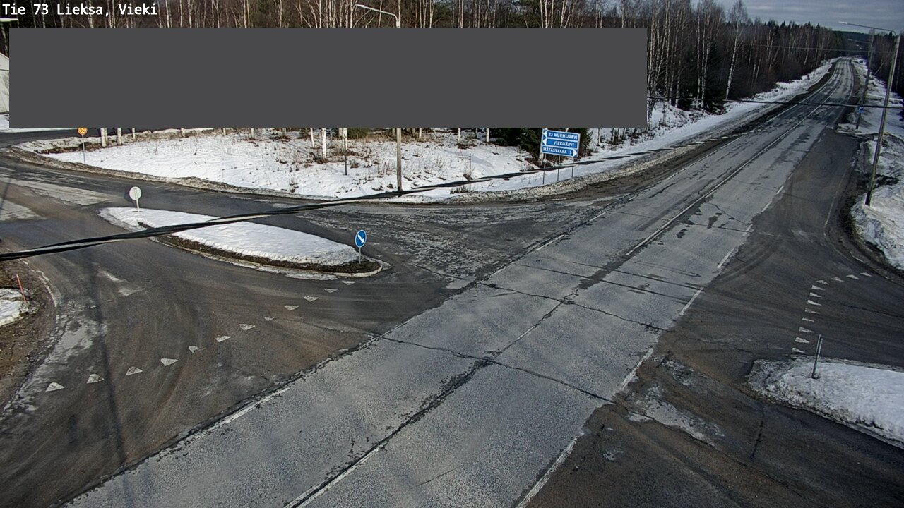 Kelikamerat Kuva Tie 73 Lieksa; Vieki, Lieksa, Pohjois-Karjala