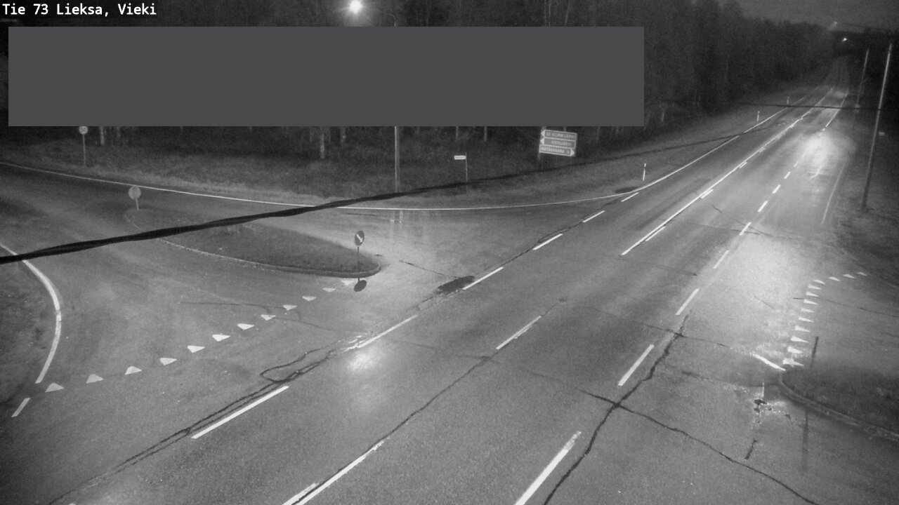 Weather Camera Image Road 73 Lieksa, Vieki, Lieksa, Pohjois-Karjala