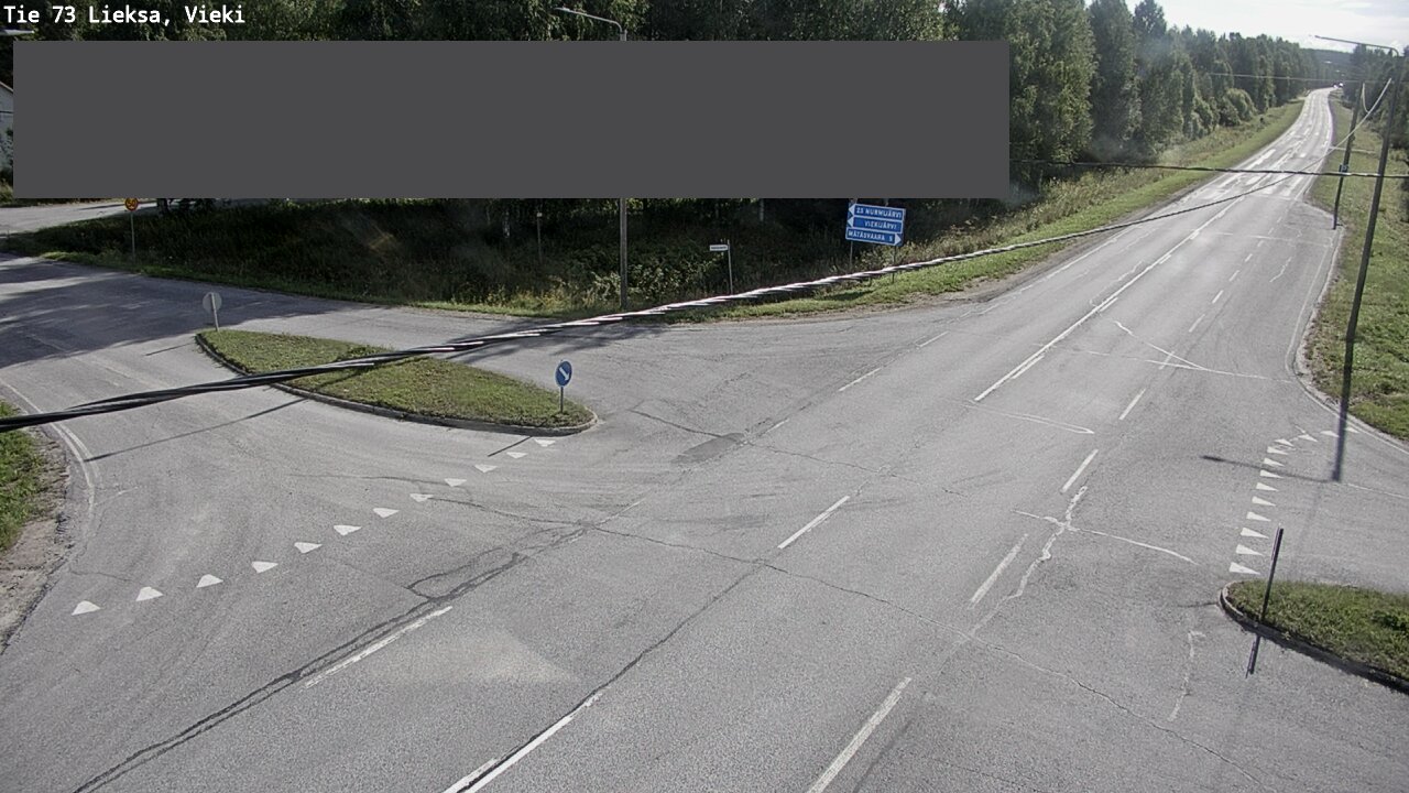 Weather Camera Image Road 73 Lieksa, Vieki, Lieksa, Pohjois-Karjala