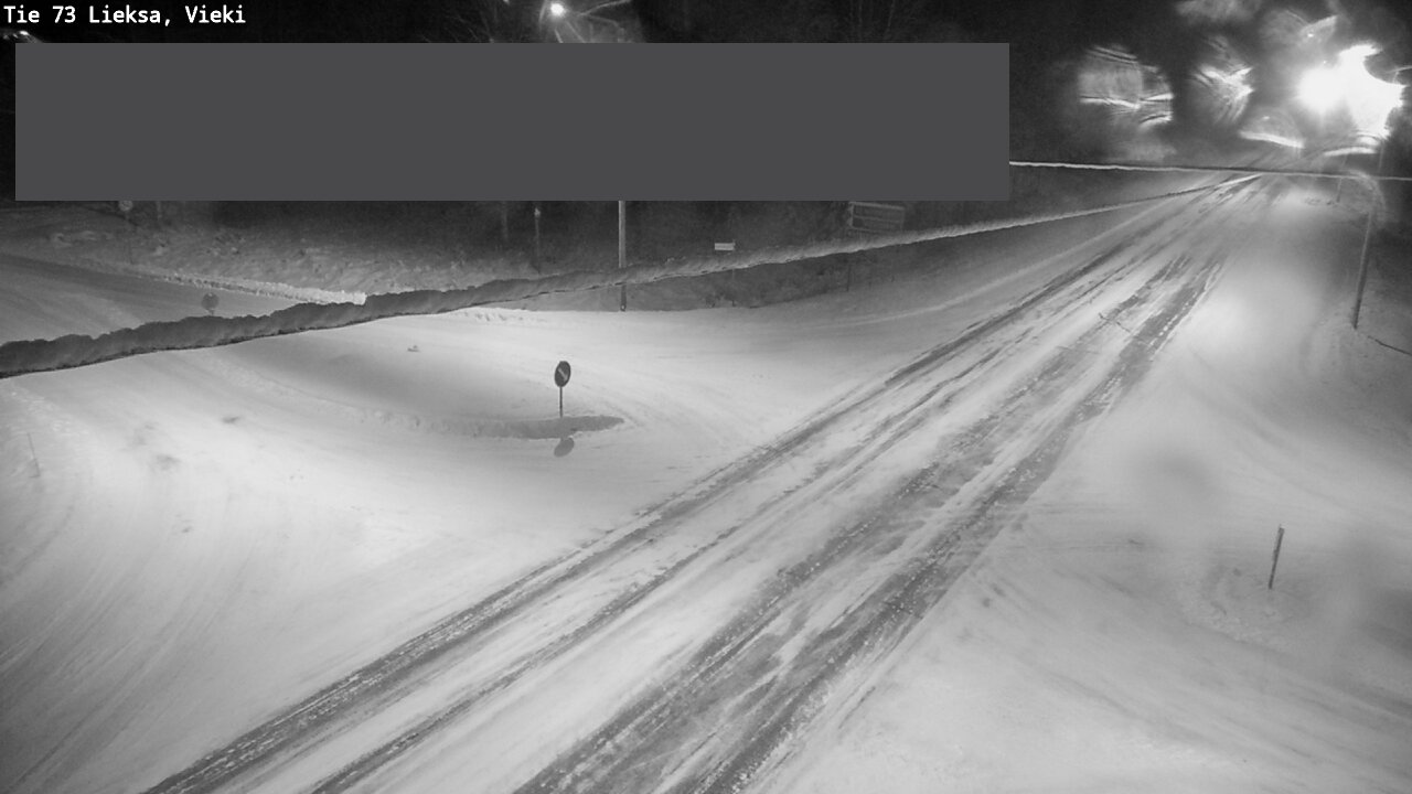 Weather Camera Image Road 73 Lieksa, Vieki, Lieksa, Pohjois-Karjala