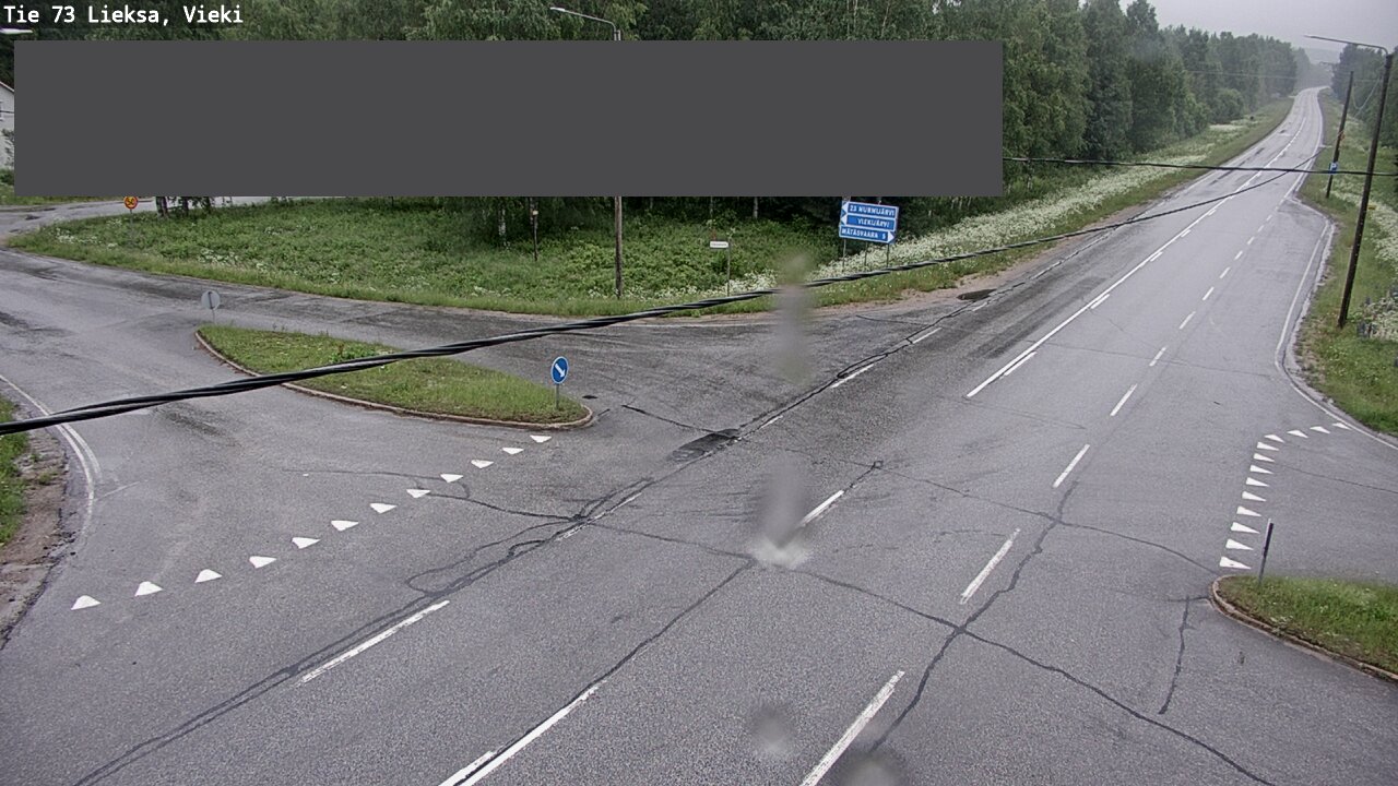 Kelikamerat Kuva Tie 73 Lieksa; Vieki, Lieksa, Pohjois-Karjala