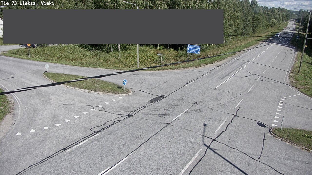 Kelikamerat Kuva Tie 73 Lieksa; Vieki, Lieksa, Pohjois-Karjala