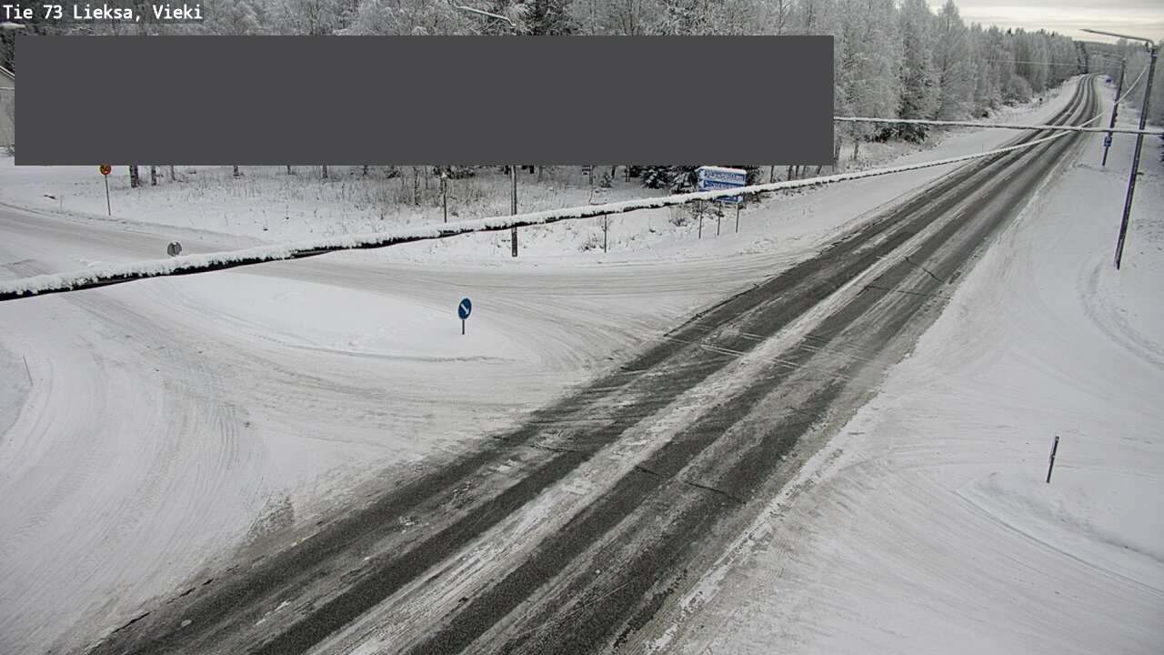 Weather Camera Image Road 73 Lieksa, Vieki, Lieksa, Pohjois-Karjala