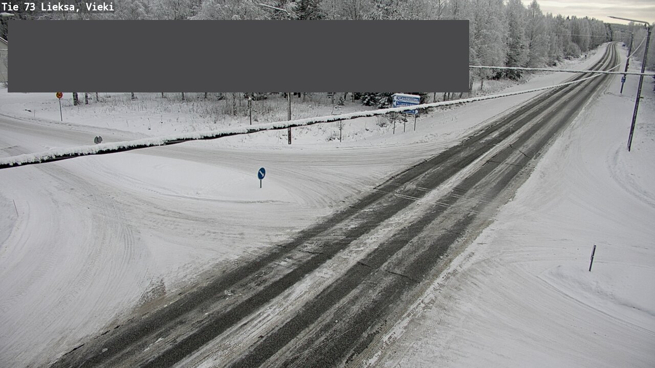 Weather Camera Image Road 73 Lieksa, Vieki, Lieksa, Pohjois-Karjala