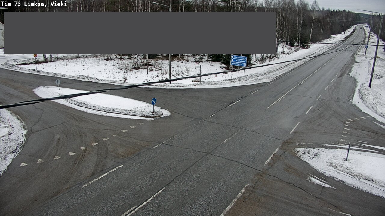 Kelikamerat Kuva Tie 73 Lieksa; Vieki, Lieksa, Pohjois-Karjala