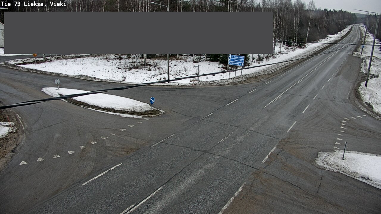 Weather Camera Image Road 73 Lieksa, Vieki, Lieksa, Pohjois-Karjala