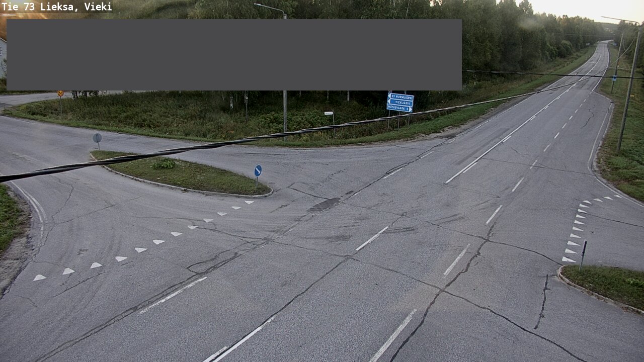 Kelikamerat Kuva Tie 73 Lieksa; Vieki, Lieksa, Pohjois-Karjala