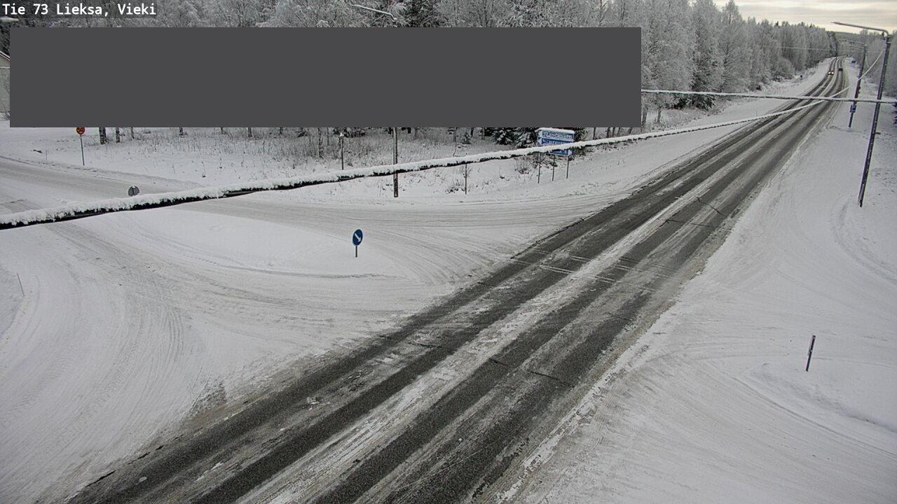 Weather Camera Image Road 73 Lieksa, Vieki, Lieksa, Pohjois-Karjala