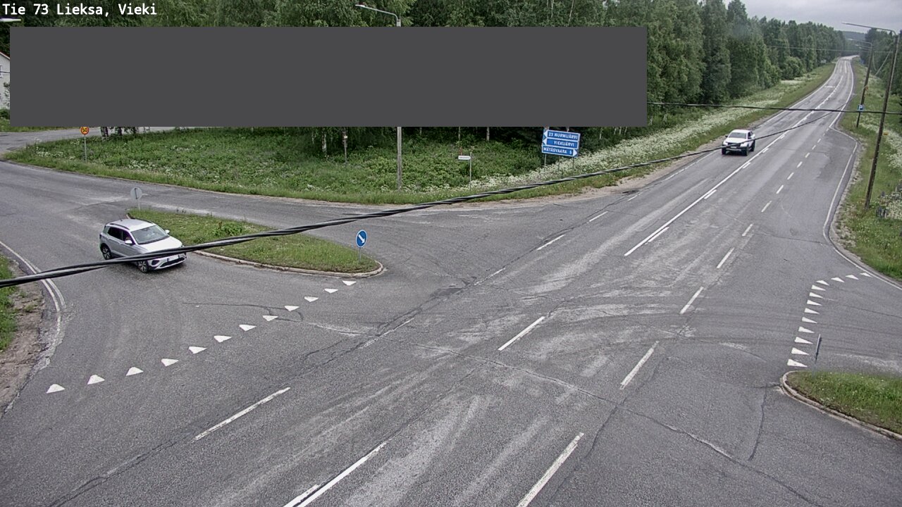 Weather Camera Image Väg 73 Lieksa, Vieki, Lieksa, Pohjois-Karjala