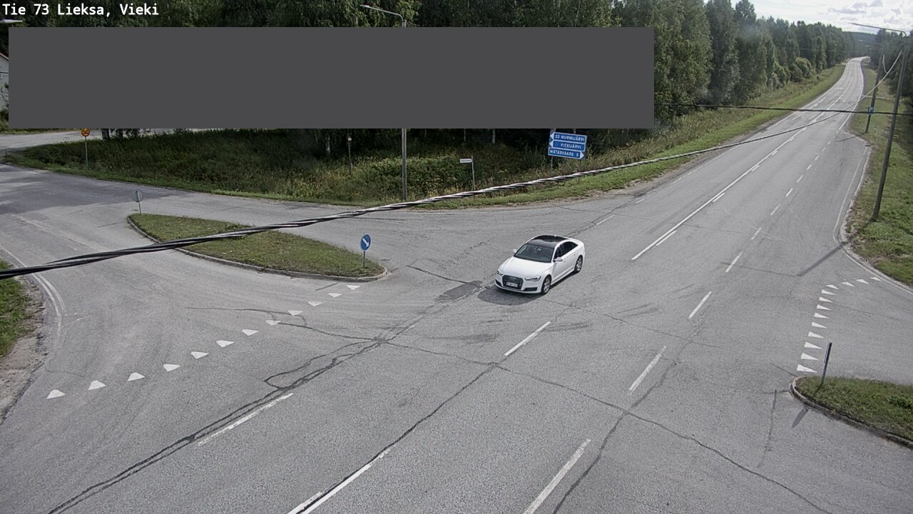 Weather Camera Image Road 73 Lieksa, Vieki, Lieksa, Pohjois-Karjala