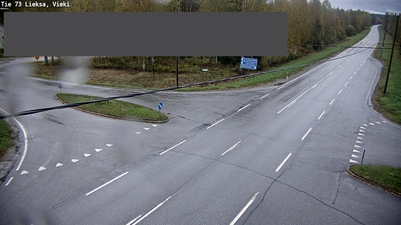 Weather Camera Image Road 73 Lieksa, Vieki, Lieksa, Pohjois-Karjala