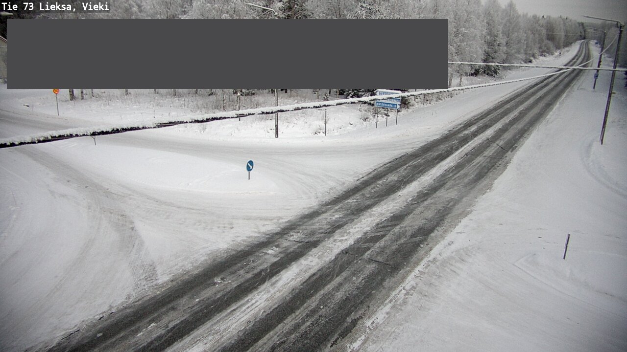 Kelikamerat Kuva Tie 73 Lieksa; Vieki, Lieksa, Pohjois-Karjala