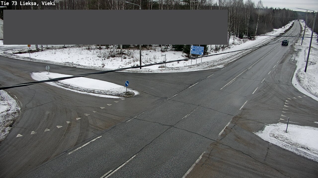 Kelikamerat Kuva Tie 73 Lieksa; Vieki, Lieksa, Pohjois-Karjala